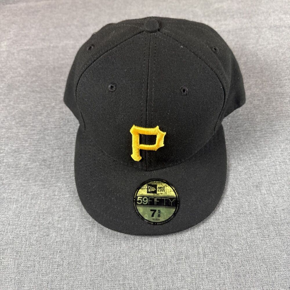 New Era 59Fifty Pittsburgh Pirates Fitted Cap 7 5/8 On-Field Hat